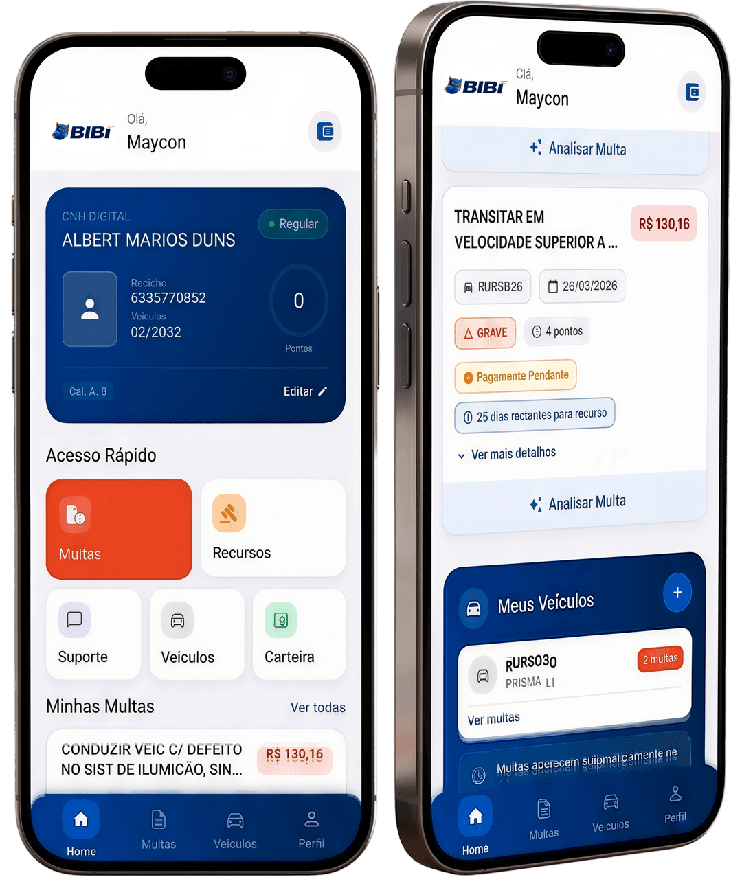 App BIBI no celular